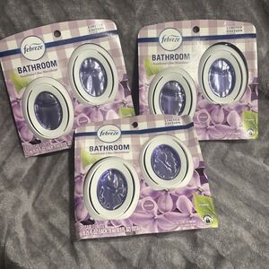Lot‎ Of 3 Febreze Small Spaces Air Freshener Southern Lilac Mornings 2ct Each